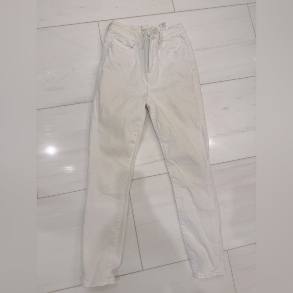 Good American white jeans
